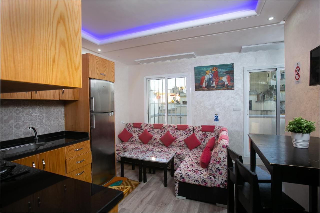 Velasquez Appartements Fast Wifi And Ocean View Tânger Exterior foto